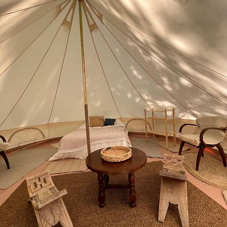 Tente Lodge En Pleine Nature Sumene Bagian luar foto