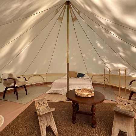 Tente Lodge En Pleine Nature Sumene Bagian luar foto