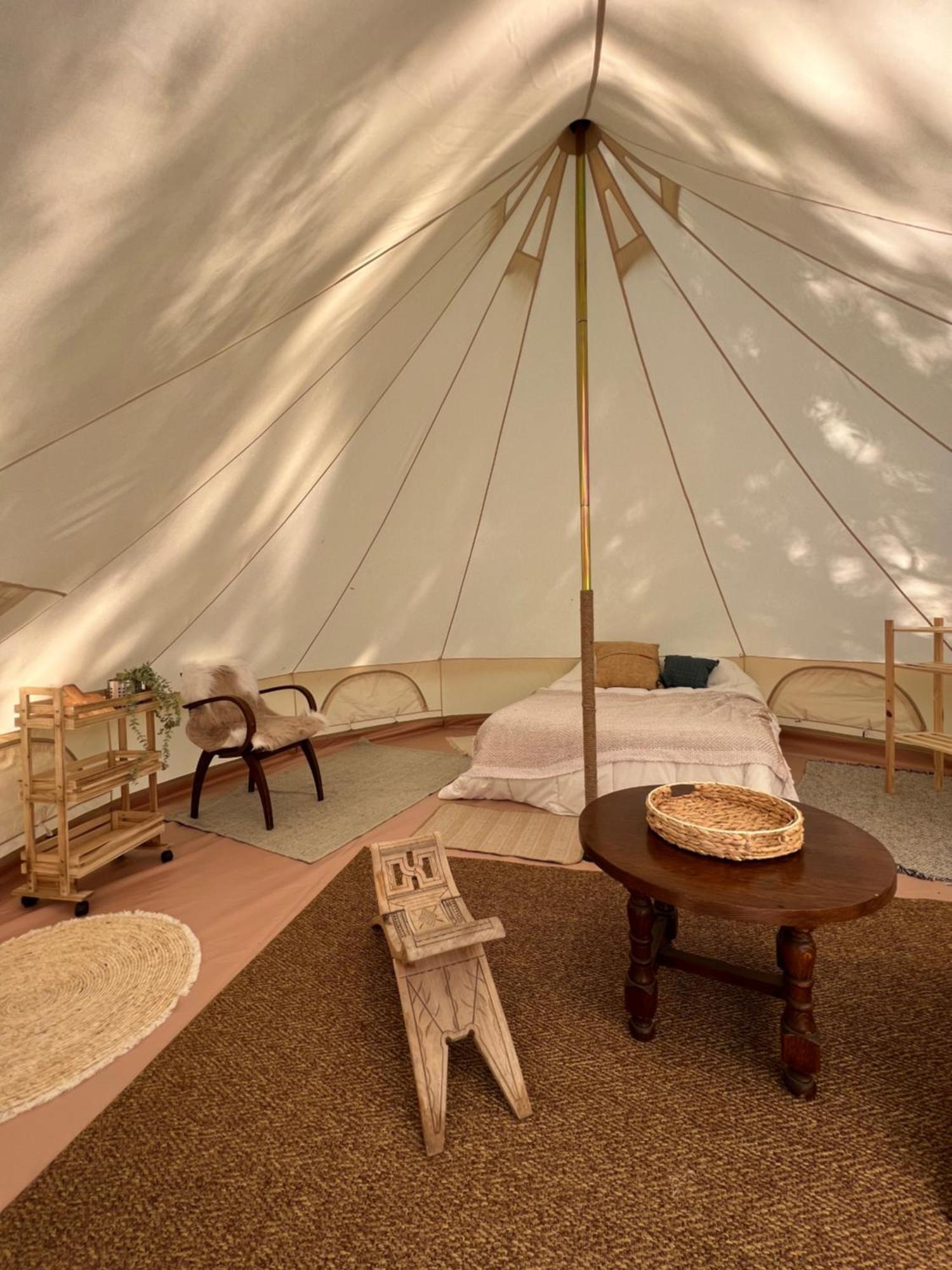 Tente Lodge En Pleine Nature Sumene Bagian luar foto