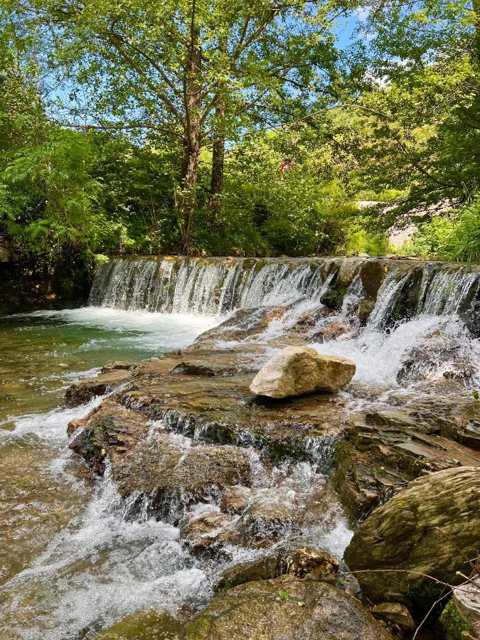 Tente Lodge En Pleine Nature Sumene Bagian luar foto