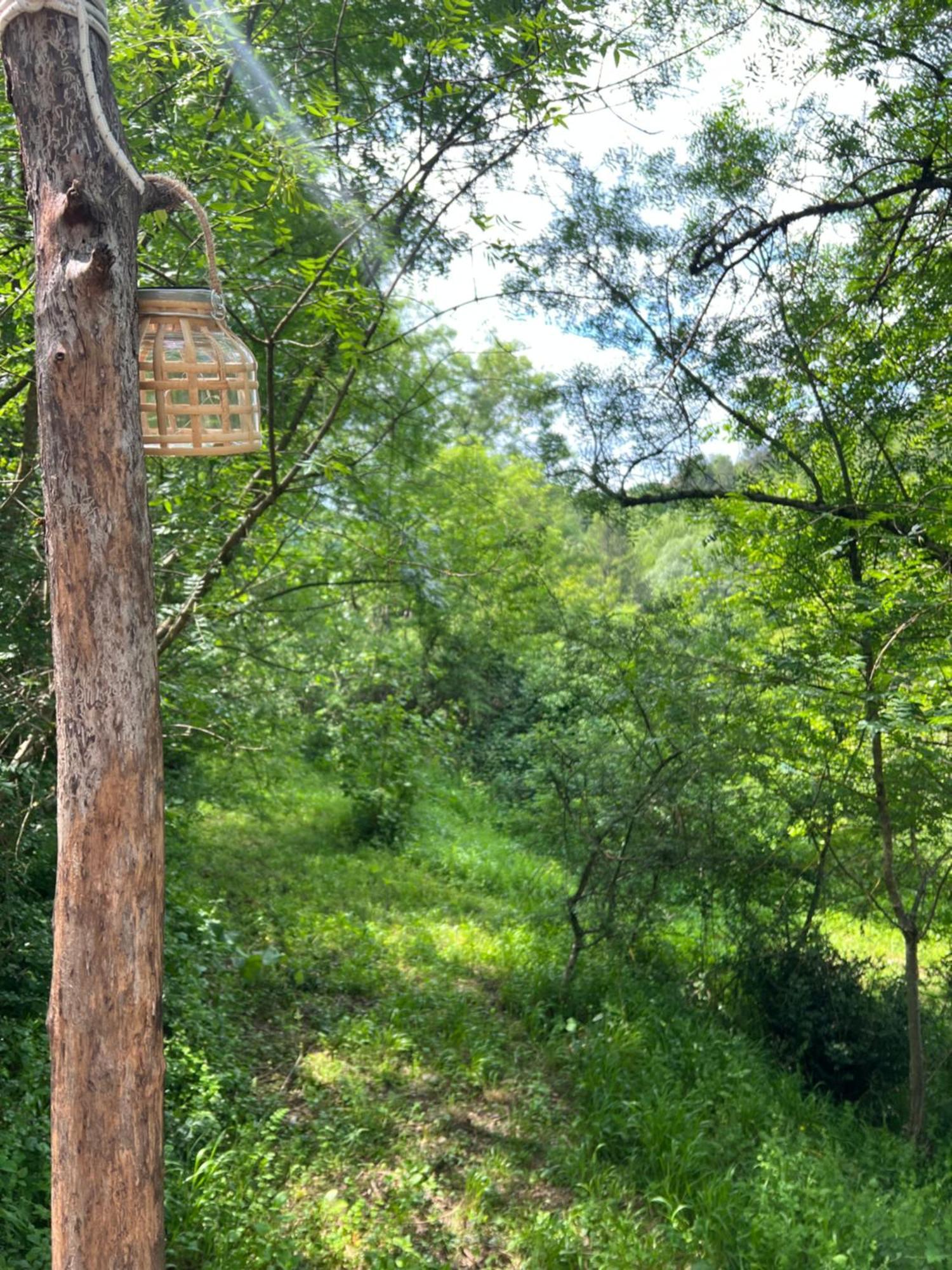 Tente Lodge En Pleine Nature Sumene Bagian luar foto